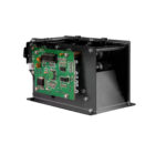 SNRO high-speed RFID card collector for parking and amusement kiosk with motorized card intake reclaim storage and retract function for fast reusable ticket and membership card recycling at exit gate
