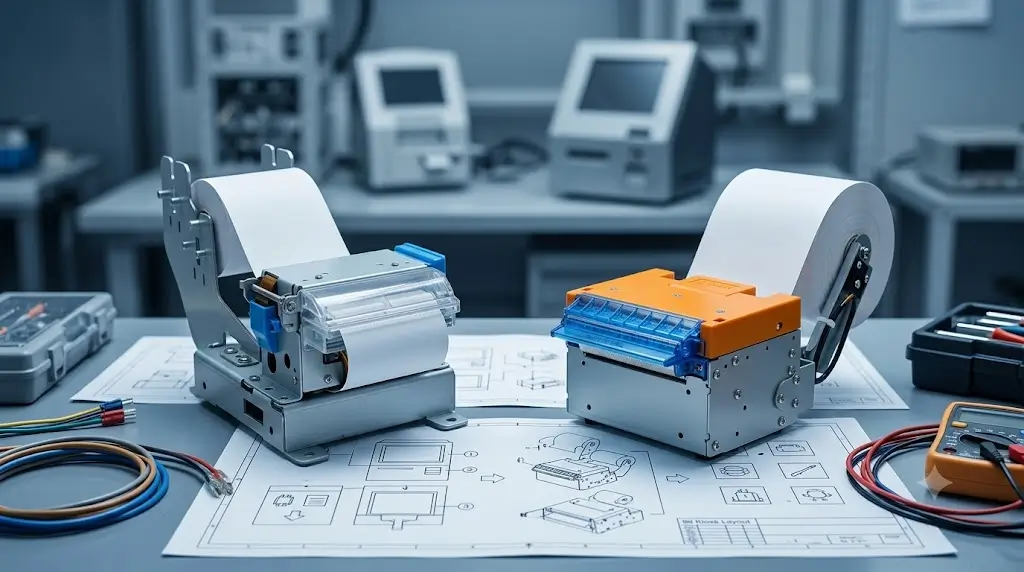 58mm and 80mm kiosk printer comparison for self-service terminal deployment
