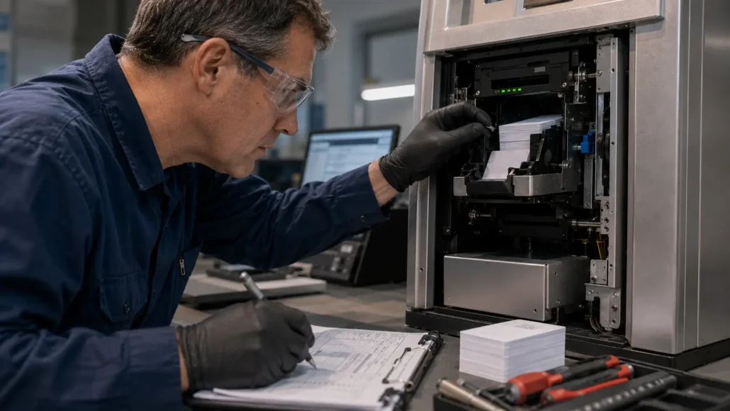 Investigating long-term reliability factors in card dispenser deployments