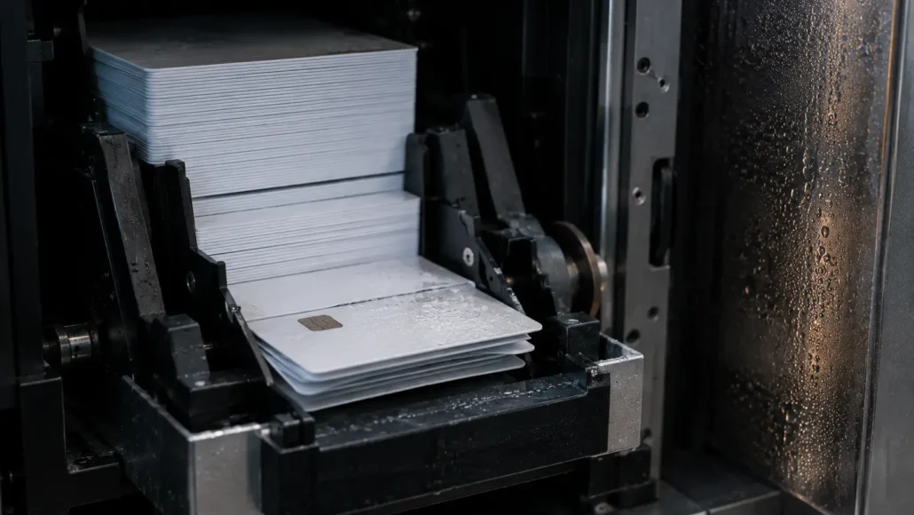 Humidity affecting RFID card separation consistency inside automated dispenser