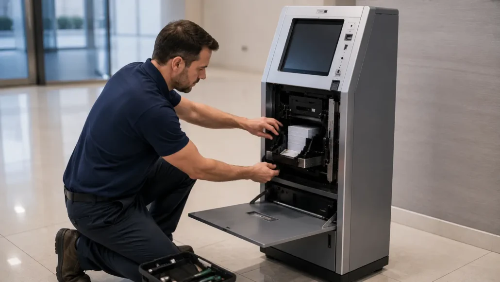 Card dispenser maintenance during controlled pilot deployment stage