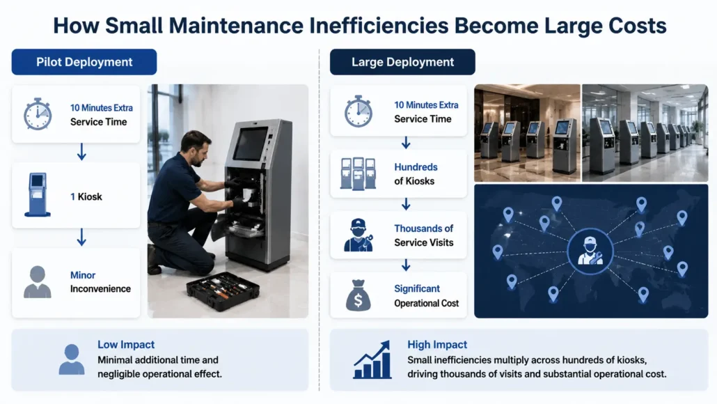 How small maintenance inefficiencies become major operational costs at scale