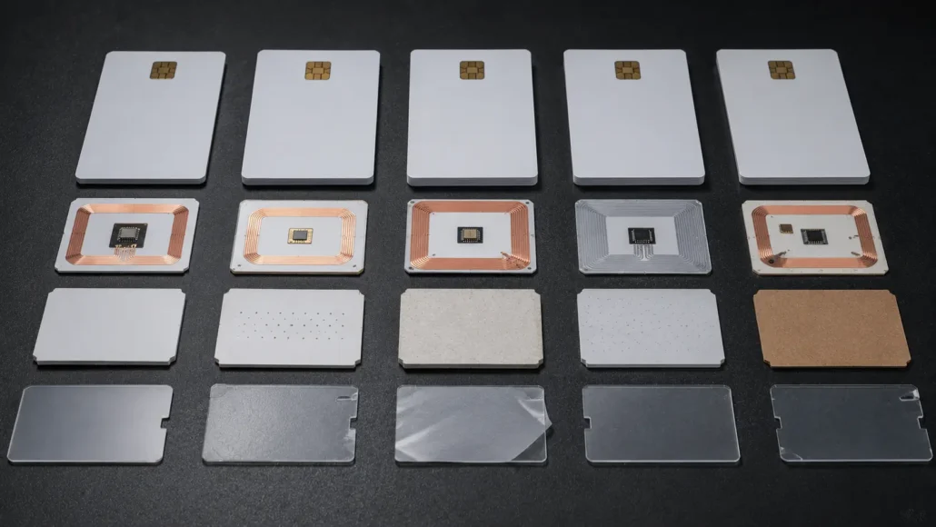 Different RFID card constructions influencing automated dispensing performance