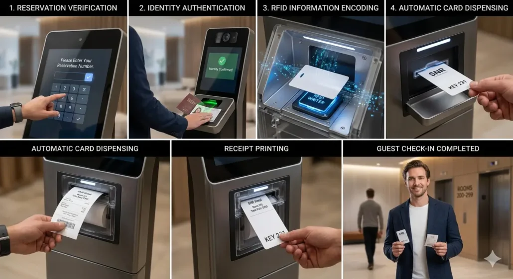 hotel reception automation solution
