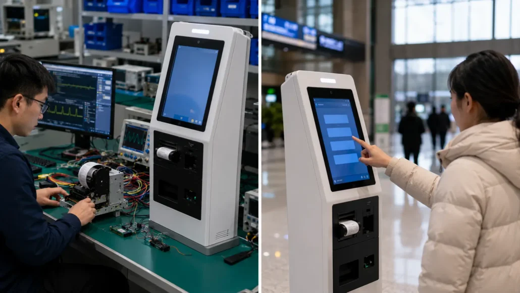 Differences between Linux kiosk printer testing and real deployment environments