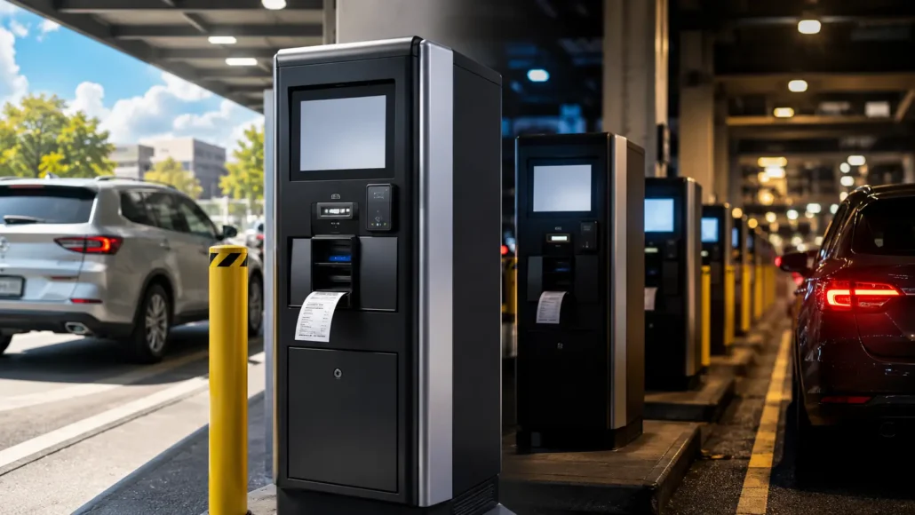 High uptime parking kiosk printer deployment in continuous operation environment